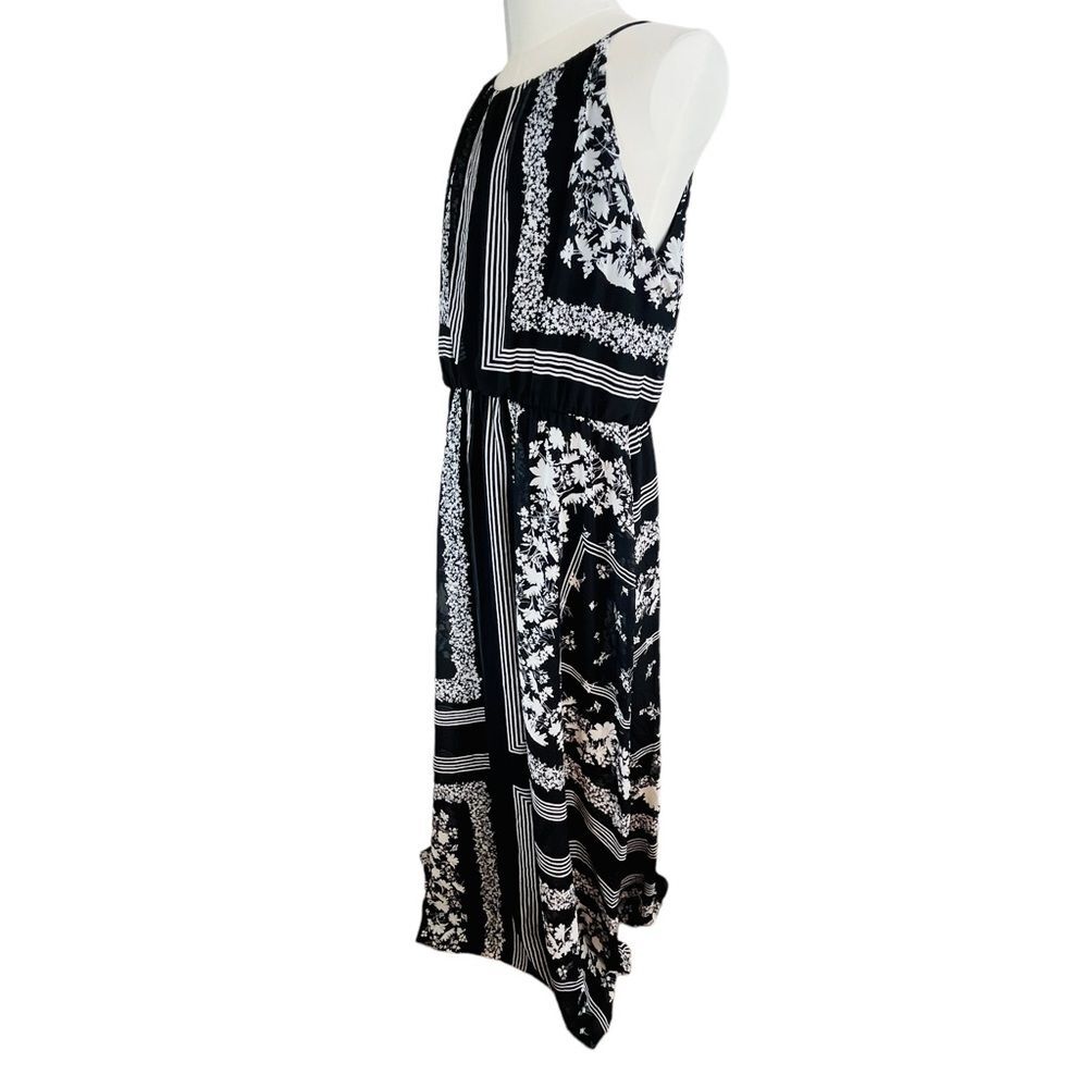 JULIA JORDAN Black White Print‎ Maxi Dress Sz 16 New NWT Cruise Vacation Wedding - Picture 6 of 13